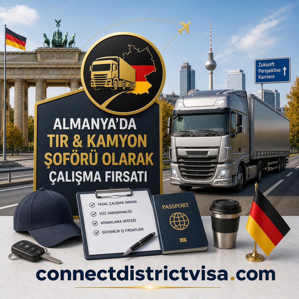 Almanya tır şoförü işi Almanya kamyon şoförü başvurusu Avrupa şoför iş ilanları Almanya çalışma vizesi CE ehliyet işi lojistik iş fırsatı yurtdışı şoför alımı