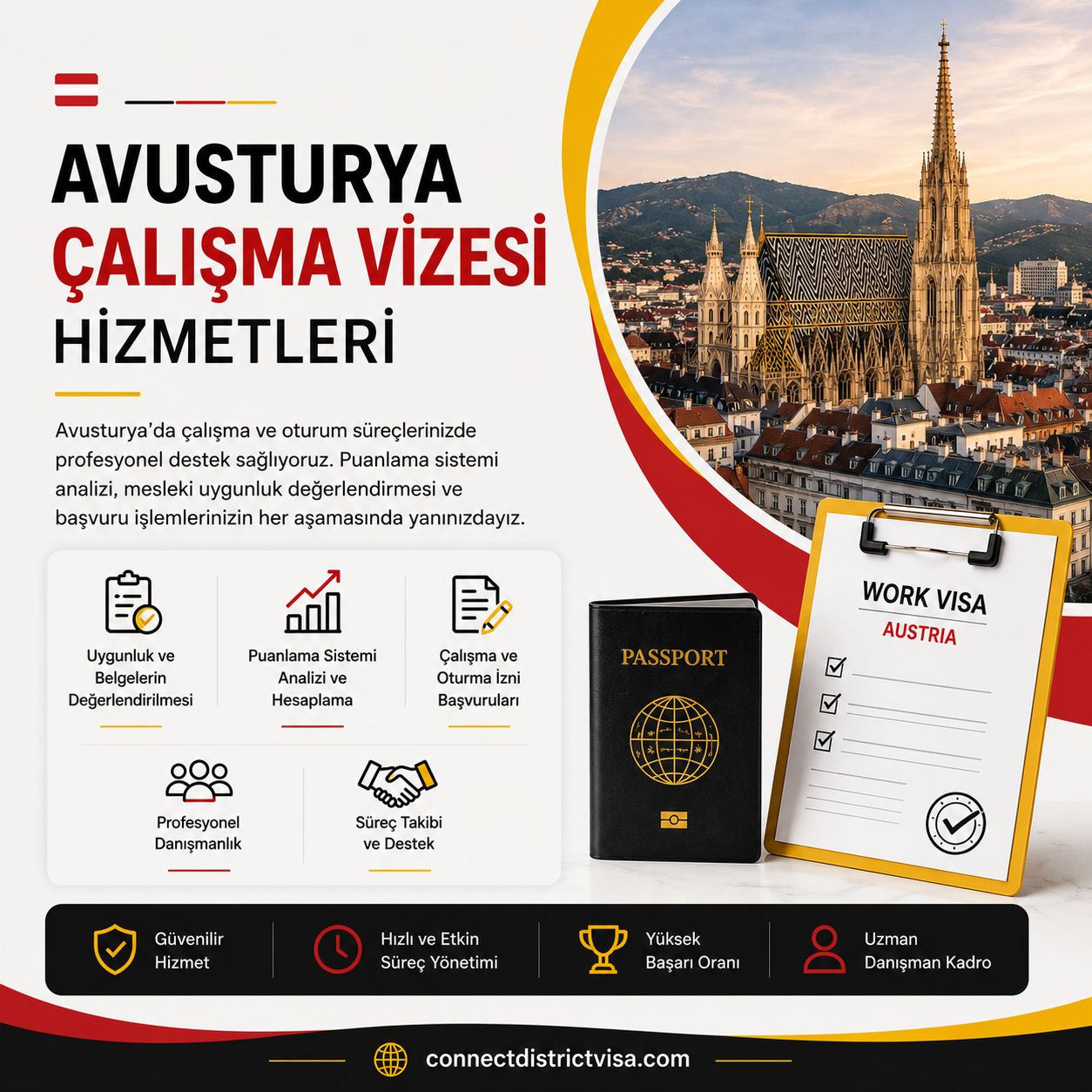 Avusturya Çalışma Vizesi ile Avrupa'da Kariyer